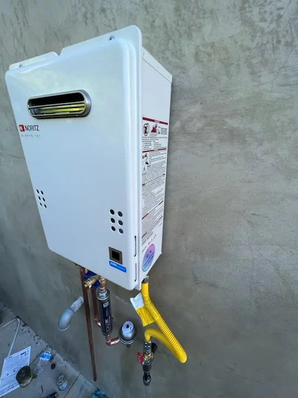 Tankless water heater installation for Avon Park North homes